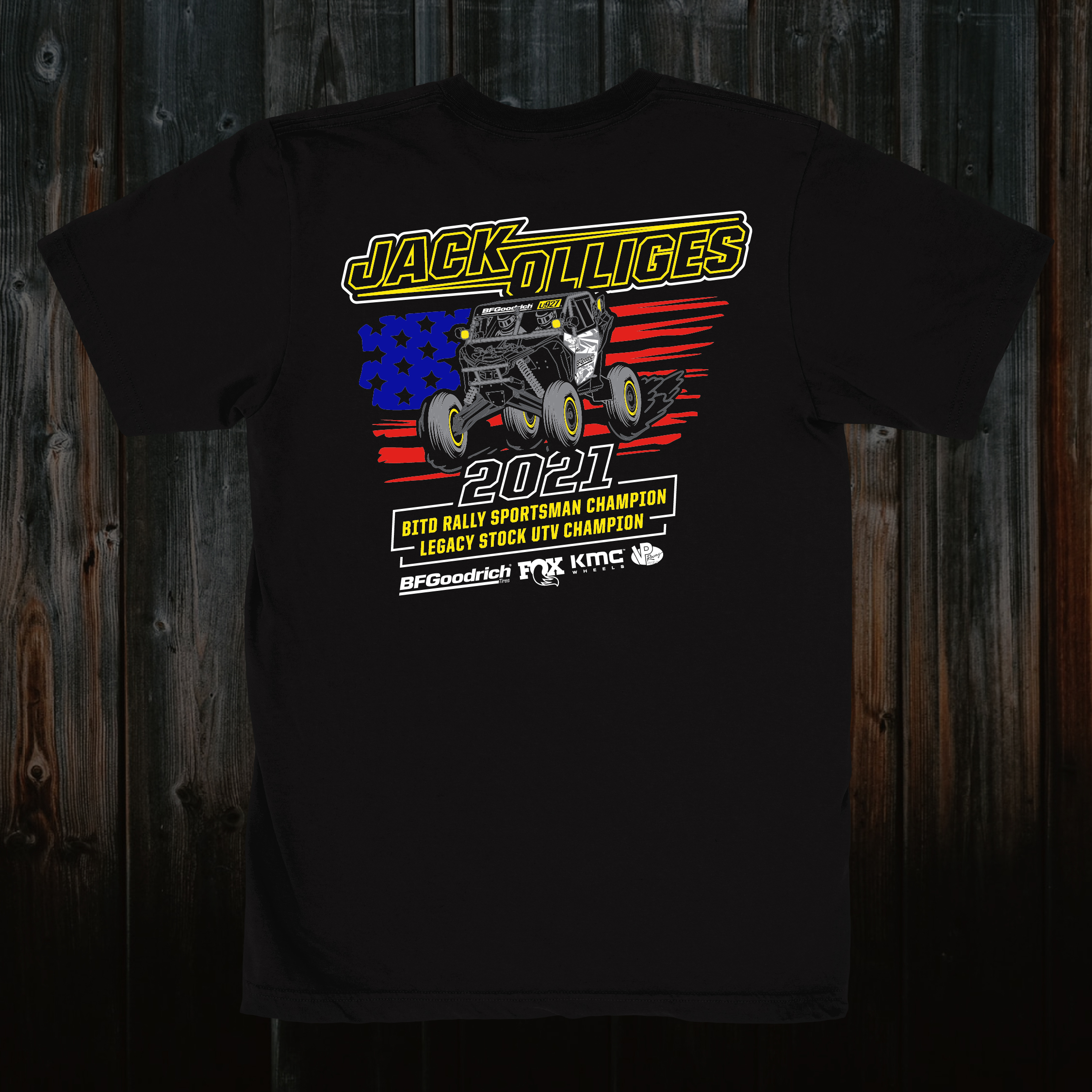 Jack Olliges, Bink Designs, Apparel Design, Off-Road, Motorsports